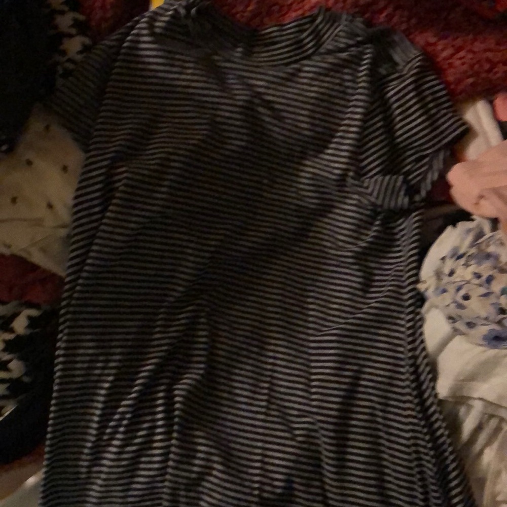 Dressy striped shirt